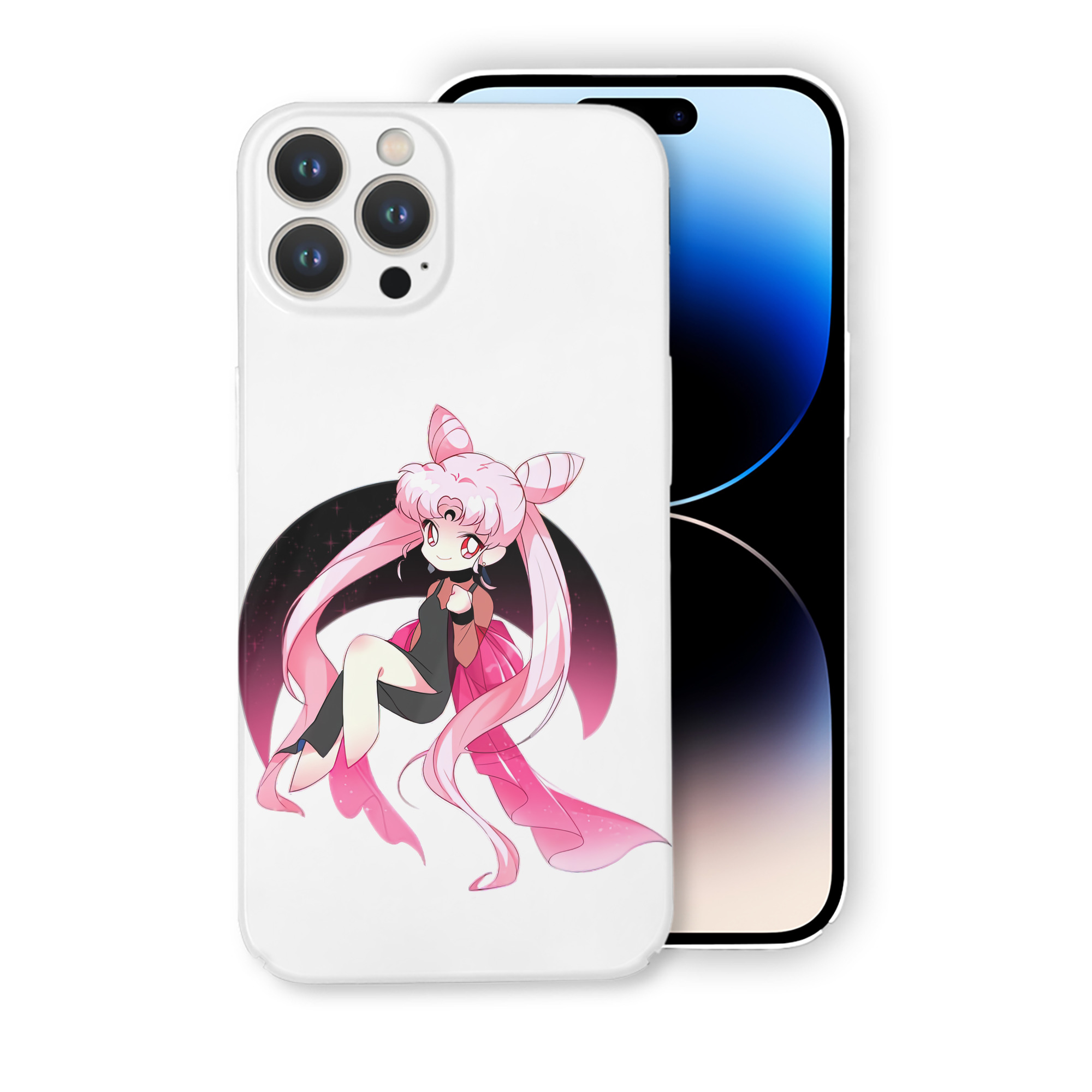 （画像用） 美少女戦士セーラームーン ちびうさ Sailor Moon Chibiusa Tsukino Usagi Small Lady Serenity 【iPhone 14シリーズ対応】ハードケース